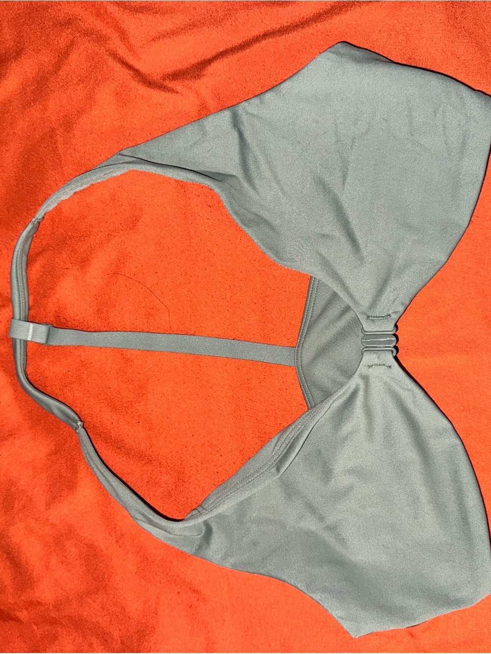 Gymshark Grey Halter Bikini Top - Soft Grey